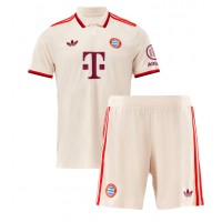 Echipament fotbal Bayern Munich Aleksandar Pavlovic #45 Tricou Treilea 2024-25 pentru copii maneca scurta (+ Pantaloni scurti)